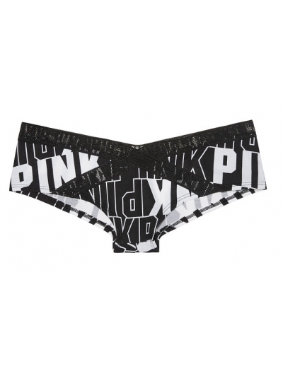 ТРУСИКИ ВІД VICTORIA'S SECRET PINK Mesh Logo Cheekster