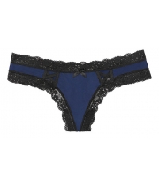 ТРУСИКИ З АЖУРНИМИ ВСТАВКАМИ ВІД VICTORIA'S SECRET Lace-up Thong Panty
