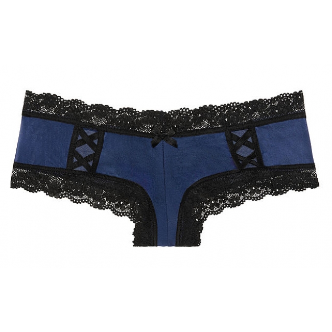 ТРУСИКИ З АЖУРНИМИ ВСТАВКАМИ ВІД VICTORIA'S SECRET Lace-up Cheeky Panty