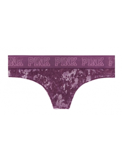 Оксамитні трусики СТРИНГИ ВІД Victoria's Secret PINK