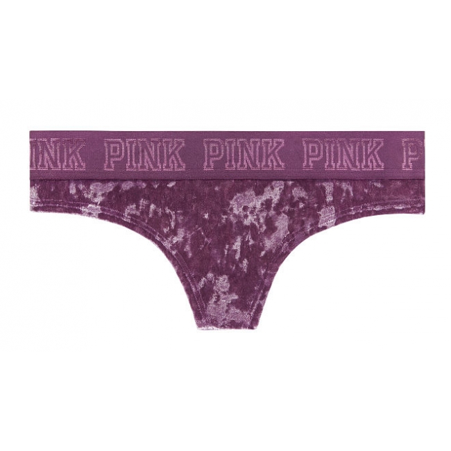 Оксамитні трусики СТРИНГИ ВІД Victoria's Secret PINK