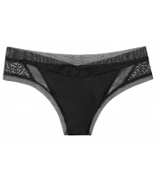 АЖУРНІ ТРУСИКИ  Floral Lace & Mesh Thong Panty