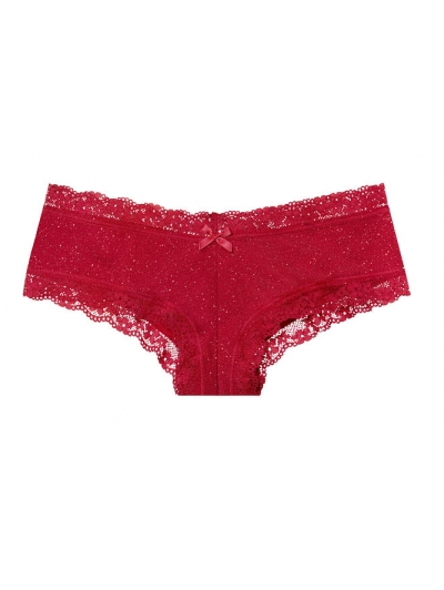 ТРУСИКИ З АЖУРНИМИ ВСТАВКАМИ ВІД VICTORIA'S SECRET Glitter Cheeky Panty