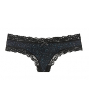 ТРУСИКИ З АЖУРНИМИ ВСТАВКАМИ ВІД VICTORIA'S SECRET Glitter Thong Panty