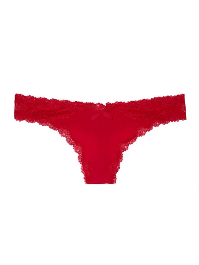 Мереживні трусики Lace-trim Thong Panty