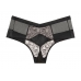 АЖУРНІ ТРУСИКИ Floral Lace & Mesh High-waist Tong Panty
