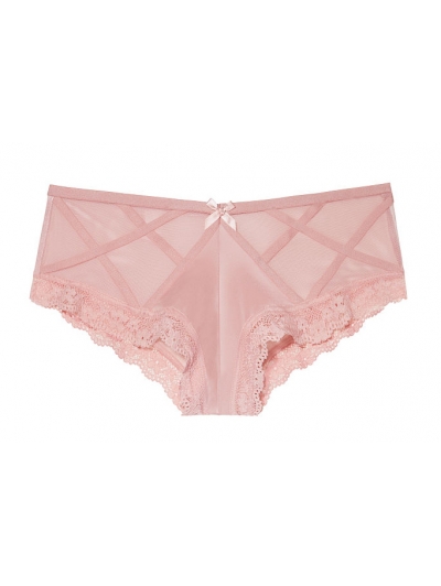 ТРУСИКИ З АЖУРНИМИ ВСТАВКАМИ ВІД VICTORIA'S SECRET Lace-Trim Cheekini Panty