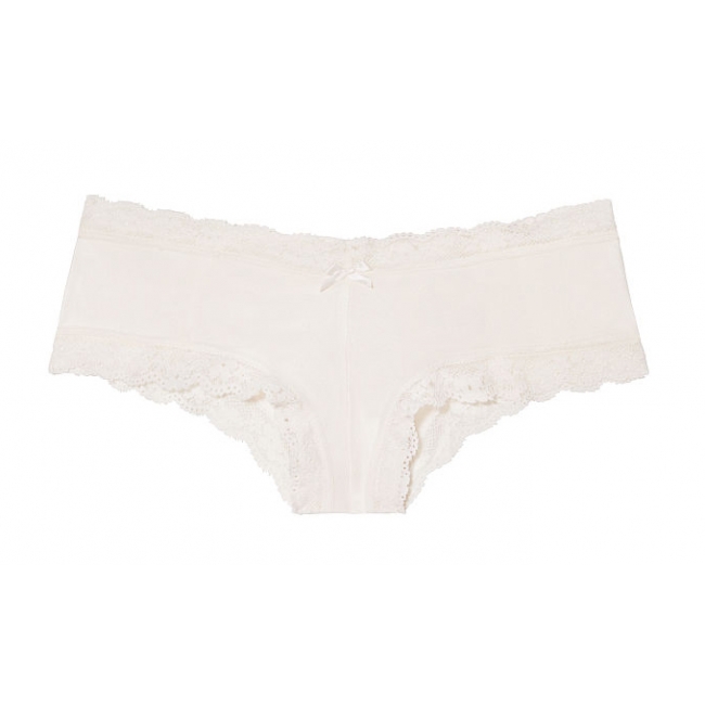 Мереживні трусики Mesh Lace-up Cheeky Panty