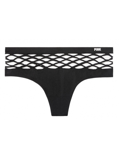 БЕЗКОШТОВНІ ТРУСИКИ Seamless Fishnet Thong