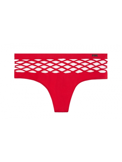 БЕЗКОШТОВНІ ТРУСИКИ Seamless Fishnet Thong