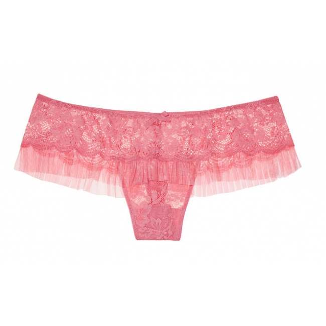 Мереживні трусики Tulle & Lace Hipster Thong Panty
