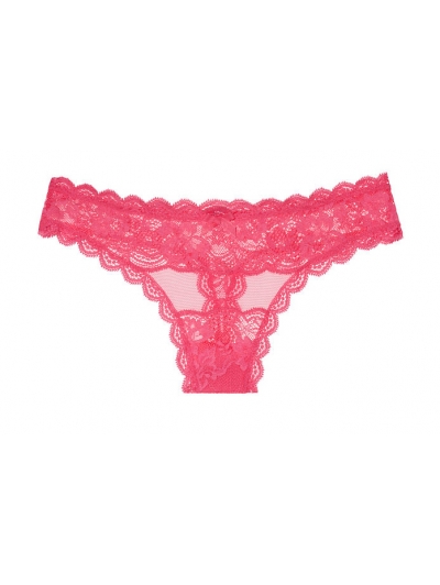 АЖУРНІ ТРУСИКИ ВІД VICTORIA'S SECRET Lace-trim Thong Panty