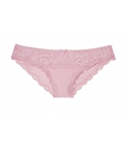 ТРУСИКИ З АЖУРНИМИ ВСТАВКАМИ ВІД VICTORIA'S SECRET Floral Lace Cheekini Panty