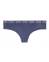 Оксамитові трусики СТРИНГИ ВІД Victoria's Secret PINK VELVET RIB THONG