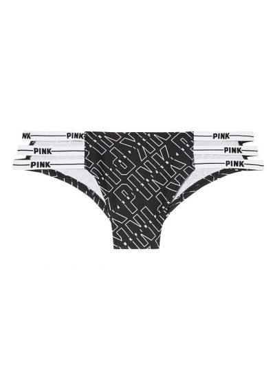 ТРУСИКИ ВІД VICTORIA'S SECRET Mini Logo Strappy Cheekster
