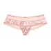 Оксамитові трусики Pom-pom Hipster Thong Panty