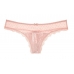 Оксамитові Трусики Стрінги Victoria's Secret Pom-pom Thong Panty