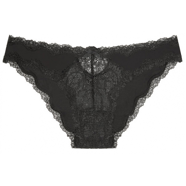 ТРУСИКИ З АЖУРНИМИ ВСТАВКАМИ ВІД VICTORIA'S SECRET Lace-Trim Cheekini Panty