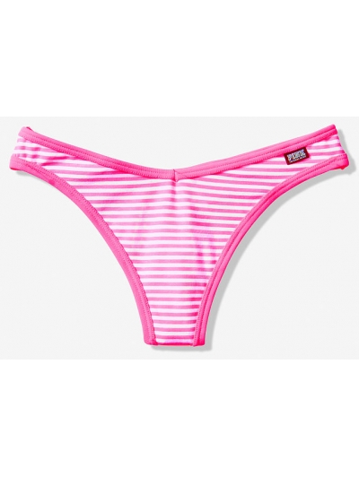 ТРУСИКИ СТРИНГИ ВІД ВІКТОРІЯ СИКРЕТ PINK Cotton Thong Panty