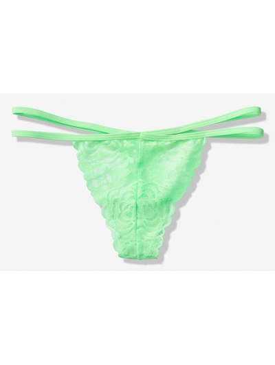 ТРУСИКИ ВІД VICTORIA'S SECRET PINK Strappy Lace Thong