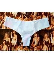 БЕЗКОШТОВНІ ТРУСИКИ тонг ВІД VICTORIA'S SECRET Lace Back No-Show Thong