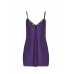 Пеньюар Victoria’s Secret Satin & Rose Lace Mini Slip, Фіолетовий