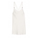 Пеньюар Victoria’s Secret Scattered Shine Strap Satin Strappy-Back Slip, Білий