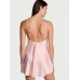 Пеньюар Victoria’s Secret Heritage Stripe Satin Mini Slip, Рожева смужка