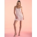 Пеньюар Victoria’s Secret Heritage Stripe Satin Mini Slip, Рожева смужка