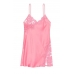 Пеньюар Victoria’s Secret Dare to Dream Lace & Satin Slip, Рожевий