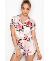 Ромпер Victoria's Secret Satin Button-front Romper
