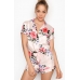 Ромпер Victoria's Secret Satin Button-front Romper