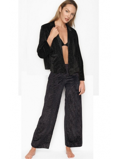 Вельветова Піжама Victoria's Secret Glitter Velvet PJ