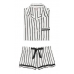 Атласна Піжамка Вікторія Сикрет Short PJ Set