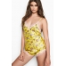 Атласний Комплект Для Сну Victoria's Secret Satin & Lace Cami Set, Yellow Floral