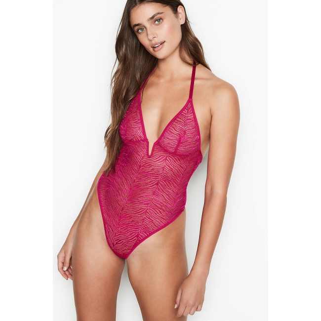 Мереживний боді Вікторія Секрет Very Sexy Zebra Lace Teddy