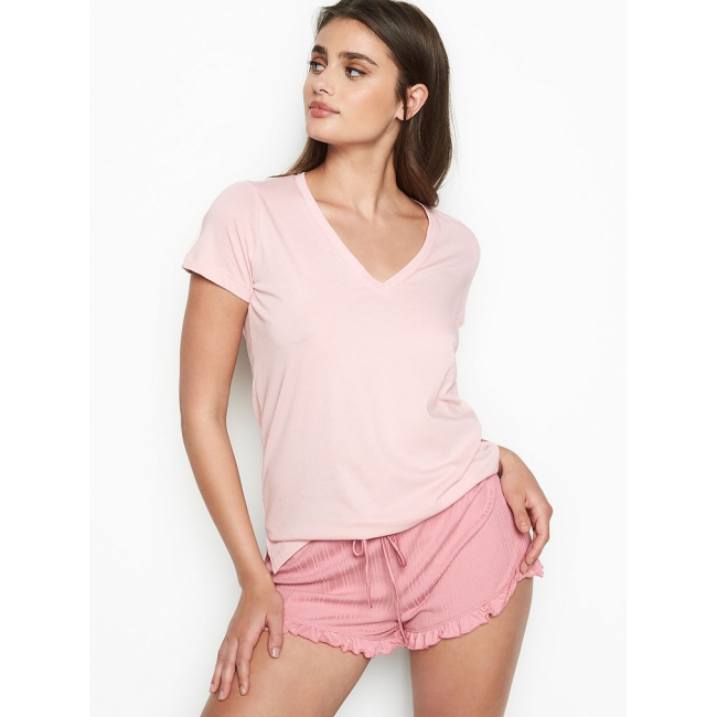 Піжама Victoria's Secret Cotton Cami Set, Pink