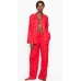 Піжама Victoria's Secret Cotton Printed Flannel PJ Set, Red Hearts