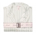 Атласна Піжама Victoria's Secret Long PJ Set, Blue/White Stripe