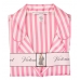 Атласна Піжама в Смужку Victoria's Secret Satin Short PJ Set, Pink Stripe
