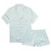 Атласна Піжама Victoria's Secret Satin Short PJ Set, Mint