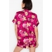 Атласна Піжама Victoria Secret Satin Short PJ Set, Bright Flowers
