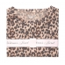 Піжама Victoria's Secret Cozy Knit Short PJ Set, Leopard Print