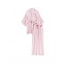 Атласна Піжама в Смужку Victoria's Secret Long PJ Set, Brand Stripe