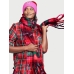 Піжама Victoria's Secret Flannel Long PJ Set, Червона клітинка