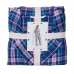 Піжама Victoria's Secret Flannel Long PJ Set, Лілова Клітинка