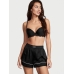 Піжама Сатинова Victoria’s Secret Satin Racerback Tank & Satin Short, Black Logo VS
