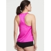 Піжама Сатинова Victoria’s Secret Satin Racerback Tank & Satin Short, Pink Berry Logo VS