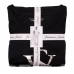 Піжама Victoria’s Secret Flannel Tee-jama Set, Чорна, штани клітинка