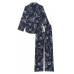 Піжама Victoria's Secret Flannel Long PJ Set, Синя з пегасами